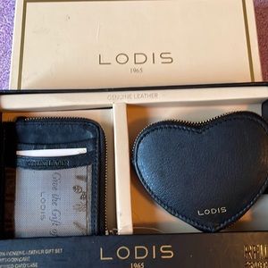 Lodis 1965 2 piece leather gift set